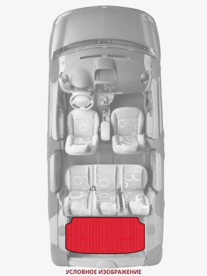 ЭВА коврики «Queen Lux» багажник для Saturn Sky